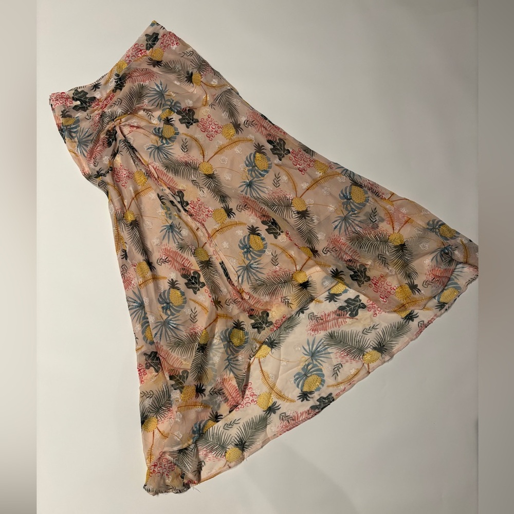 Tropical Print Women's Skirt